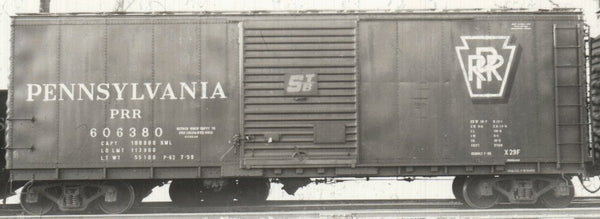 HO PRR X29F & X29G Boxcar Decals Shadow Keystone Sheme – Mount Vernon Shops