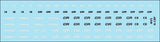 N Conrail Patch Decals