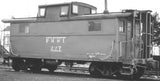 HO Pennsylvania Reading Seashore Lines Cabin Car Decals